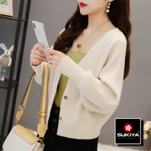 áo khoác len nữ cardigan