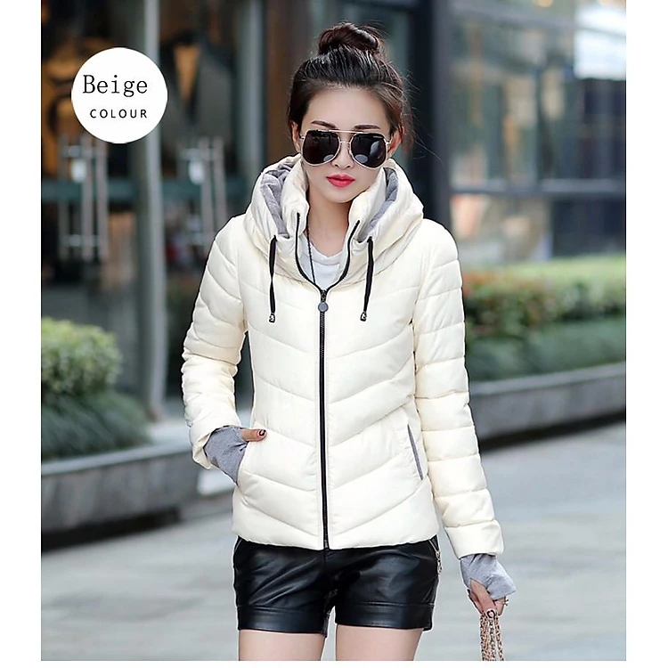 Áo phao nữ trần bông 3 lớp - Ảnh 7