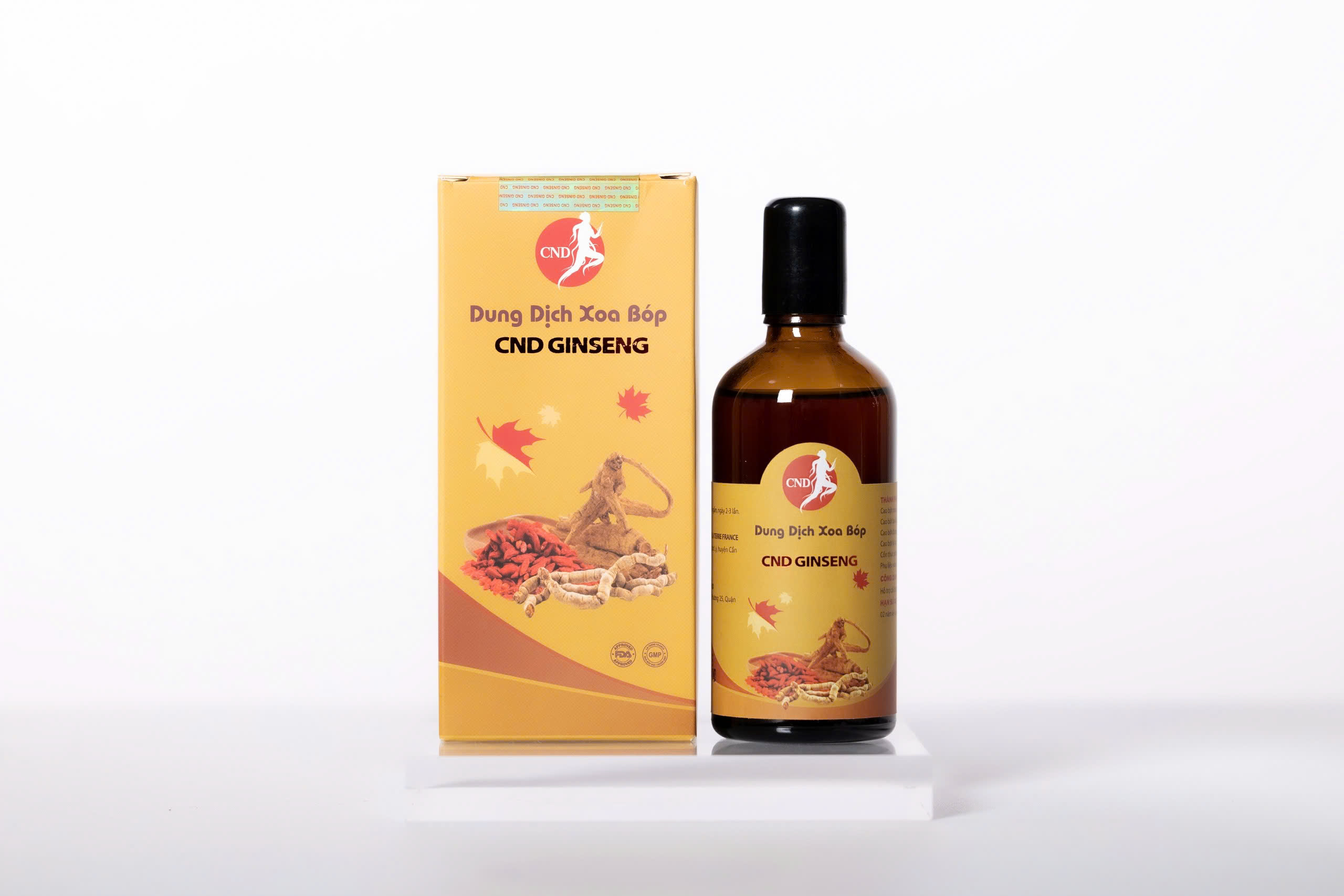 Dung dịch xoa bóp CND Ginseng - Ảnh 8