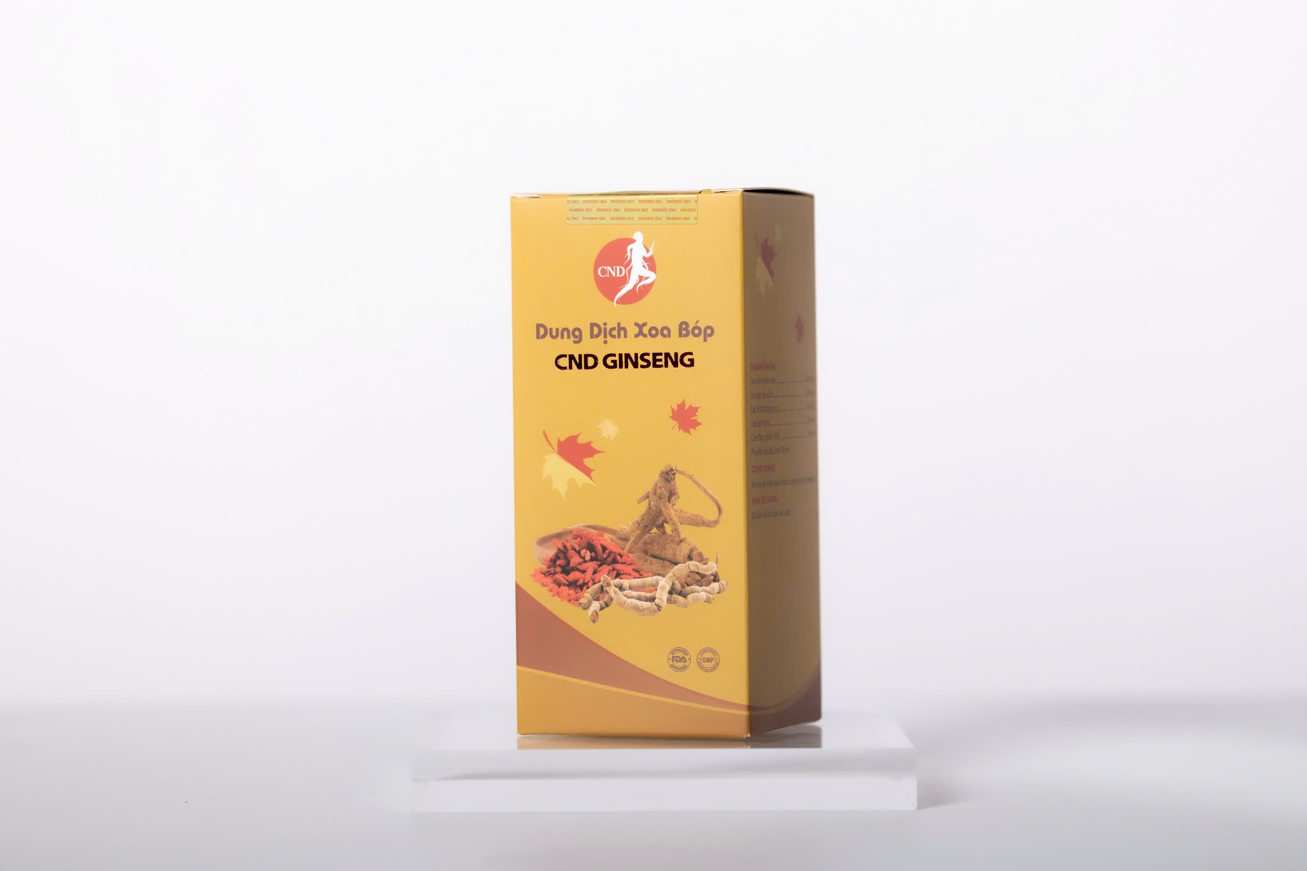 Dung dịch xoa bóp CND Ginseng - Ảnh 2