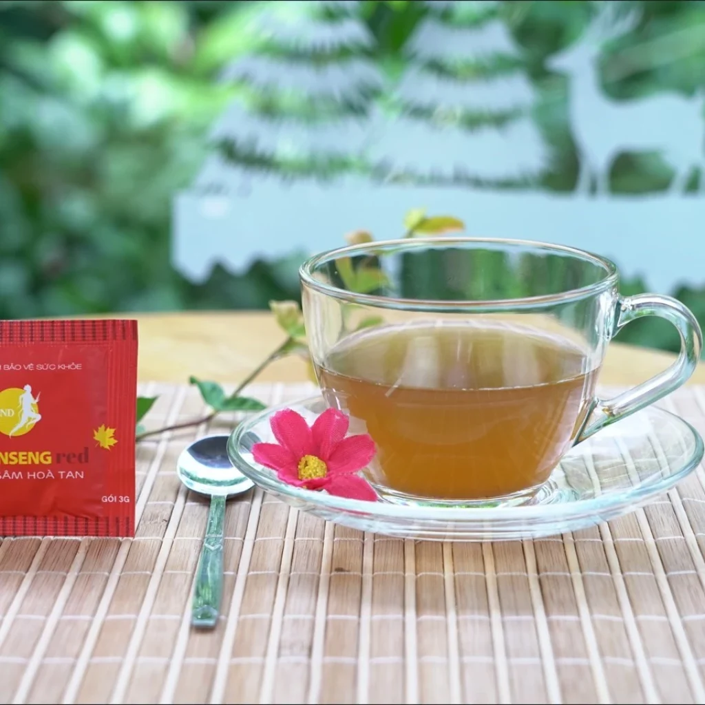 Nhân sâm hòa tan cnd ginsheng red thực phẩm chăm sóc sức khỏe hàng ngày