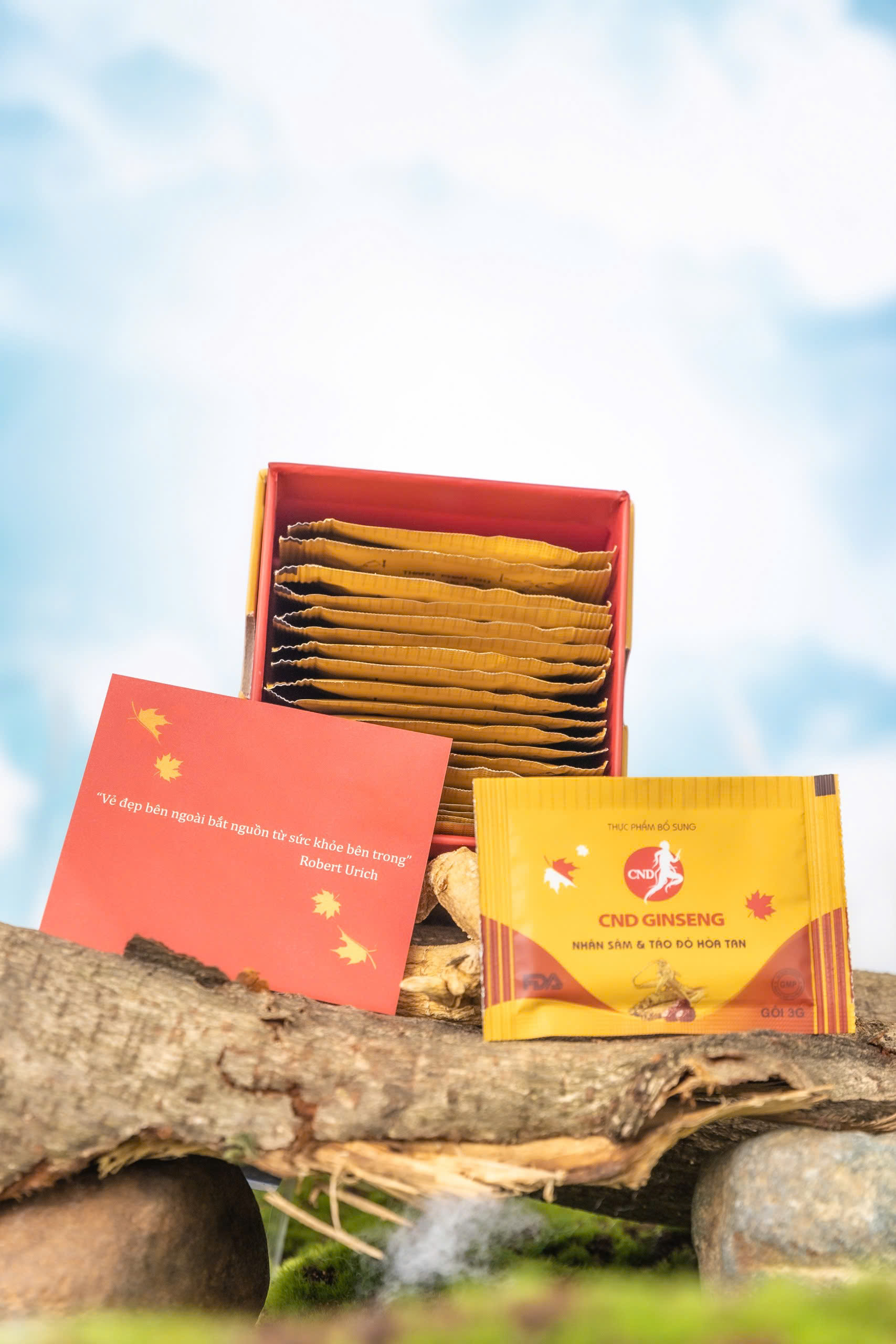 Nhân sâm táo đỏ hòa tan CND Ginseng - Ảnh 3