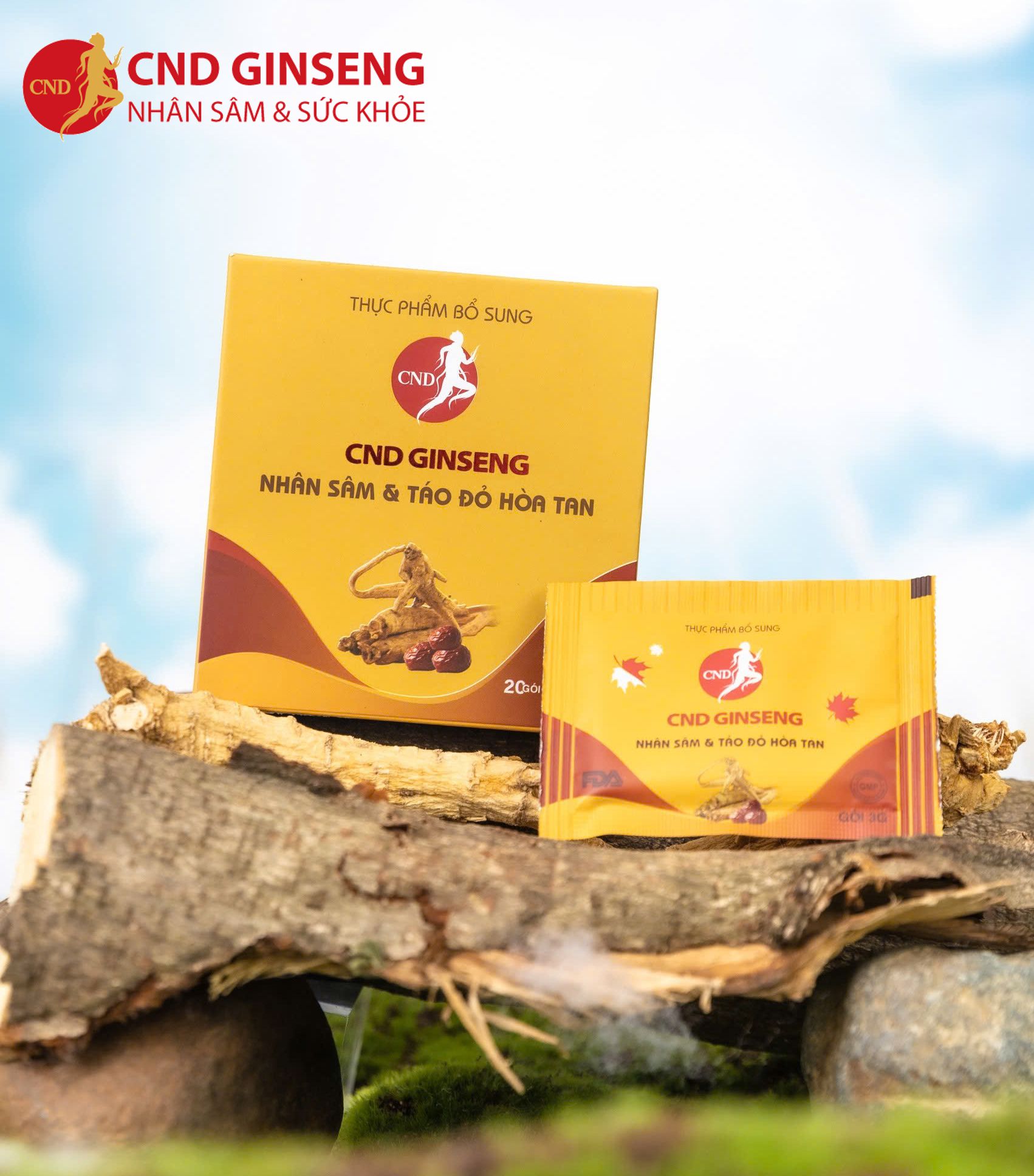 Nhân sâm táo đỏ hòa tan CND Ginseng - Ảnh 8